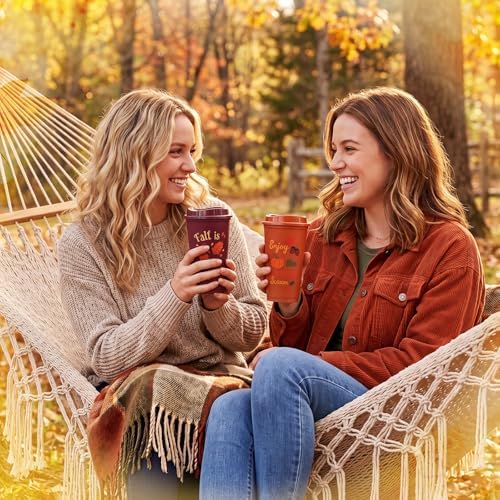 Glitopper 12 Sets/ 49 Pcs Fall Gifts Bulk for Women, Coffee Cups and Socks - Image 6