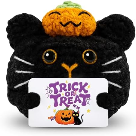 Boo Basket Stuffers for Women, Halloween Black Cat Gifts for Women by hixkvpen