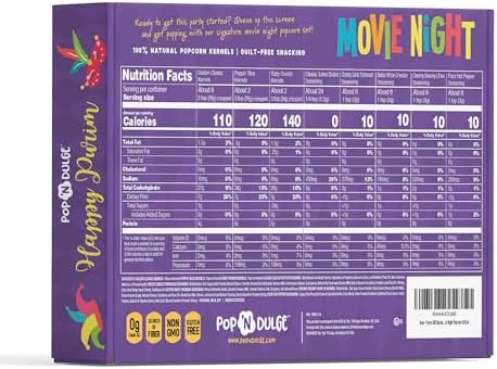 Purim Movie Night Popcorn Gift Set, Kosher Purim Gifts, Mishloach Manot Gift Baskets, Gourmet Popcorn Kernels and 5 Popcorn Flavoring, Non-GMO Popcorn Gifts - 10 Pack, Gift Ideas - Image 2