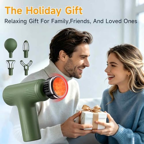 Massage Gun with Heat, Powerful Warming Massage, Home & Travel - Image 7