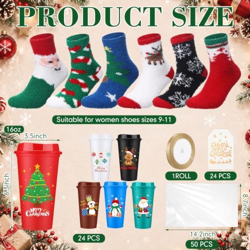 Glitopper 24 Sets/ 97 Pcs Christmas Bulk Gifts for Women Coworkers - Image 2