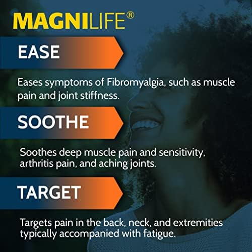MagniLife Fibromyalgia Support, 125 Count, Homeopathic Pain Reliever for Arthritis, Muscle Aches, Weakness & Sensitivity, Targeted Pain & Stiffness Relief, Quick-Dissolving Fast-Acting Tablets - Image 2