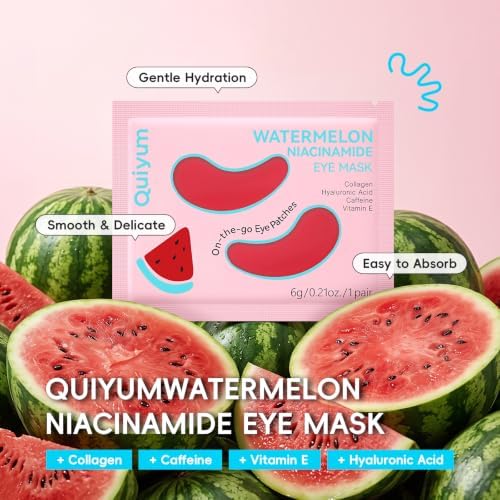 QUIYUM 32pc Fruit Mask Set, 3-in-1 Face Eye Lip Care Kits for Women & Teens - Image 7