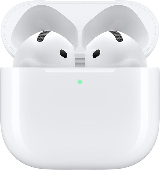 Apple AirPods 4 Wireless Earbuds, Bluetooth Headphones, with Active Noise Cancellation, Adaptive, Transparency Mode, Personalized Spatial Audio, USB-C Charging Case, Wireless Charging, H2 Chip - Image 2