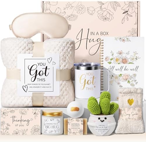 Get Well Soon Gifts Baskets for Women Spa Self Care Package After Surgery by MAYICIVO