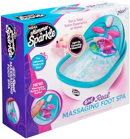 Cra-Z-Art Shimmer 'n Sparkle 6-in-1 Real Massaging Foot Spa - Image 2