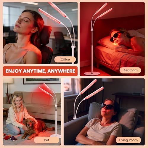 Wolezek Red Light Therapy for Body, 660nm Red and 850nm Near Infrared LED - Image 7