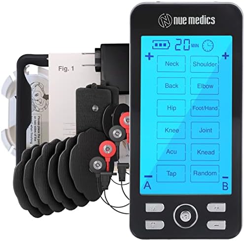 Rechargeable Pulse Massager Tens 24 Muscle Stimulator Complete Set Reflexology Shows - Image 2
