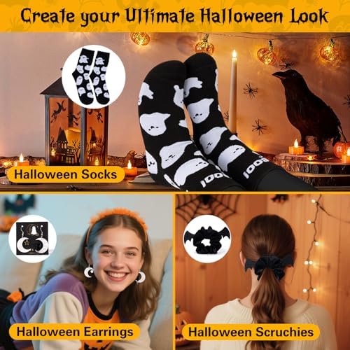 Boo Basket Gift for Women, Halloween Boo Basket Stuffers with Witch Brew Mug, Relaxing Spa Gift Set, Unique Halloween Gifts for Teen Girls Mom Friend Sister Wife - Image 5