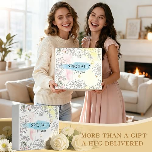 Birthday Gifts for Women - 11 Pcs Self Care Gift Basket Set for Sister Friend Mom - Get Well Soon Gift Box - Recovery After Surgery Care Package - Friendship Cheer Up Inspirational Thank You Present - Image 7