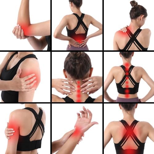 Muscle Roller Massage Roller Stick- Deep Tissue Fascia Blaster for Myofascial Pain Relief, Lymphatic Drainage & Body Sculpting, Handheld Physical Therapy & Recovery Tool(Orange White) - Image 5