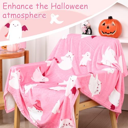 Halloween Gifts for Women Boo Basket Gifts Stuffers for Women Girls, Pink - Image 4