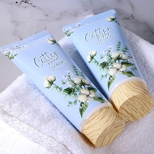 Spa Luxetique Cotton Gift Baskets for Women 10pc Spa Gift Sets - Image 5
