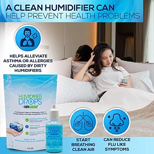 The Original Humidifier Drops - Premium Food Grade Concentrate, Slows Down Residue Accumulation on Surfaces, Minimizes Scaling - Freshens Water in All Humidifier Models, 100+ Day Supply, Made in USA - Image 6