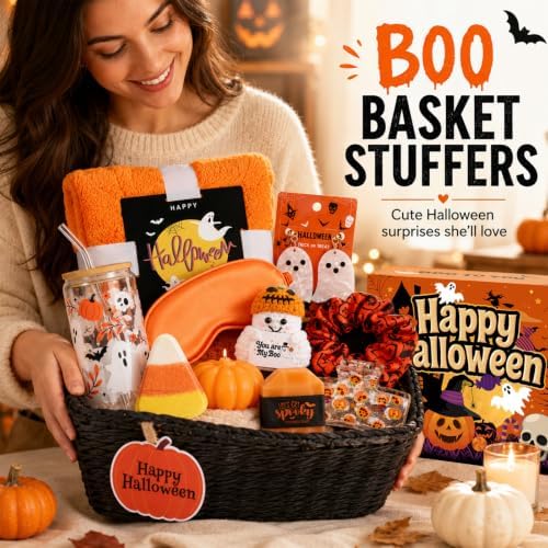 Boo Basket Stuffers for Women Teen Girls, Halloween Gifts for Teens Adult - Image 6