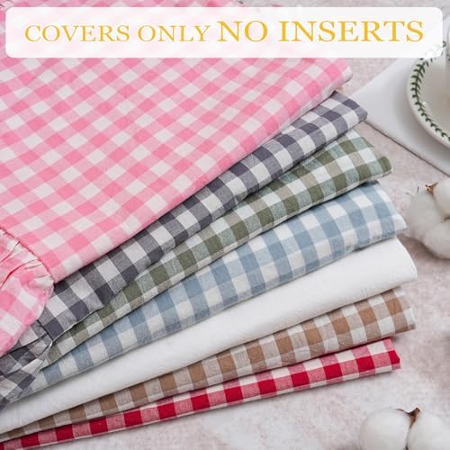 14x36 inches Off White Ruffled Lumbar Pillow Cover 1 Piece - Image 7