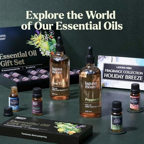 Lagunamoon Summer Essential Oils Set - Holiday Breeze Gift Set for Diffusers, Home Care, Candle Making, Fragrance, Aromatherapy, Humidifiers, Gifts - Coconut, Pineapple, and Grapefruit (10ml) - Image 7