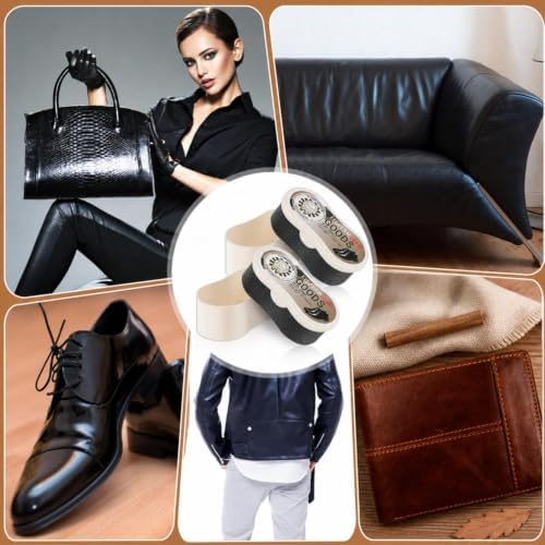 Loopeer 12Pcs Shoe Shine Sponge, Instant Leather Care - Image 7