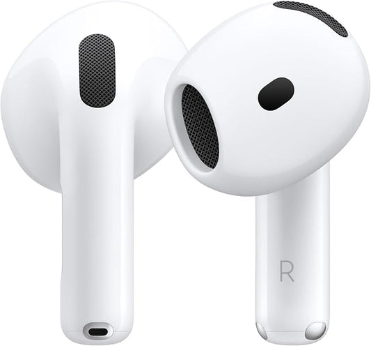 Apple AirPods 4 Wireless Earbuds, Bluetooth Headphones, Personalized Spatial Audio, Sweat and Water Resistant, USB-C Charging Case, H2 Chip, Up to 30 Hours of Battery Life with AppleCare+ (2 Years) - Image 2