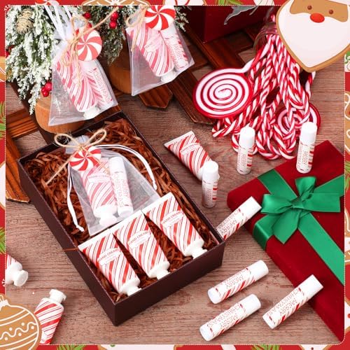144 Pcs Christmas Candy Lip Balm Hand Cream Party Favor Gifts - Image 4