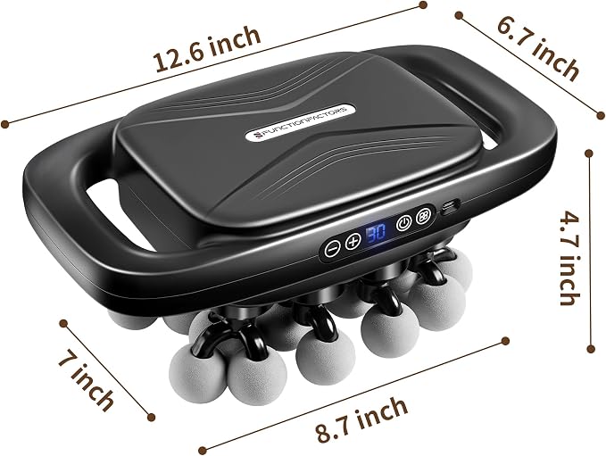 20 Head Massage Gun Deep Tissue, Percussion Muscle Massager for Back Pain - Image 9