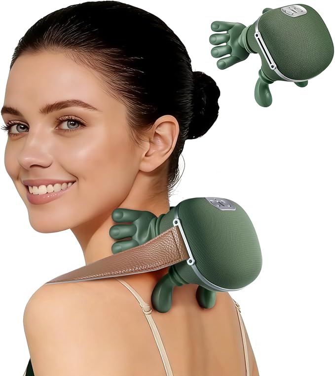 Heated Neck Massager Electric Shoulder and Back Tissue Massager - Image 8