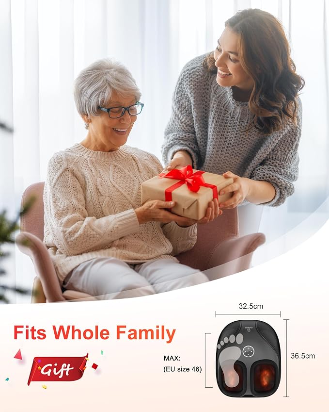 COMFIER Foot Massager with Heat - Image 8
