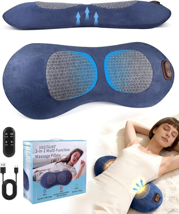 3-in-1 Wireless Lower Back Massager with Heat, Air Compression & Vibration - Image 8
