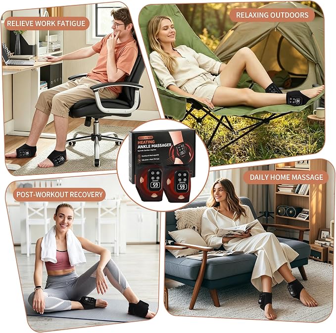 Foot Renew Massager for Neuropathy Cordless Ankle Massager - Image 8