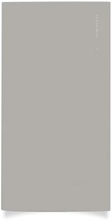 Cloth & Paper Travel Notebook | Lined Notes – Ash | Pocket Plus Lined Journal 3.2" x 6" | Writing Notebook, Journaling, Lists, Planning, Study Notes & Organized Writing – Soft Touch Cover by ClothandPaper