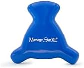 Massage Star Trigger Point Massage Tool Soft-Coated Metal for comfort and control. Multi-Technique Therapy Tool Professional Grade- Great for Gua Sha, Muscle scraping, Muscle Stripping & Acupressure by acuforce%2C+by+Louis+Innovation