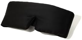 Glow People Silk Sleep Mask – 100% Mulberry Silk Eye Mask for Sleeping, Total Blackout, Cloud-Soft and Adjustable for Beauty Sleep and Travel - Charcoal - Image 2