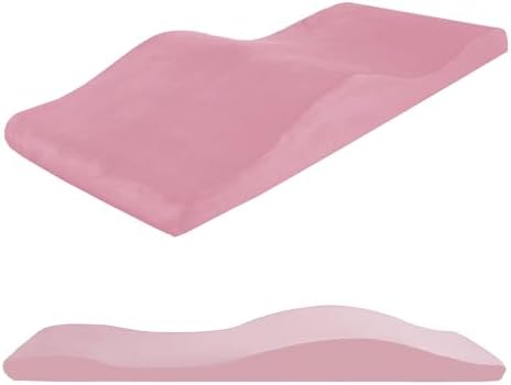 Lash Bed Foam Topper, Massage Table High-Density Foam Mattress Topper, Ergonomic Curved Lash Bed Cushion for Beauty Salon by AIROW