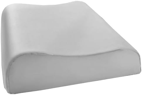 100% Tencel Lyocell Pillowcases | Cooling Pillowcases for Memory Foam, Cervical, Neck and Contour Pillows | Softer Than Cotton and Linen | 20 x 12.5 inch (Gray, 20" x 12.5" x 4"/3") by Cozysilk%7CBringNatureHome