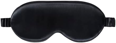 Slip Silk Contour Sleep Mask, Black - Lash-Friendly Design, Blocks Light - Image 3