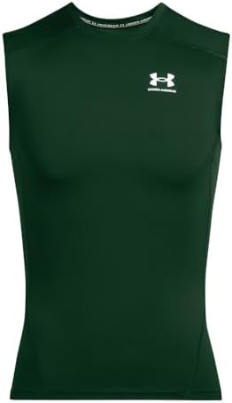 Under Armour Men's HeatGear Compression Sleeveless T-Shirt - Image 3