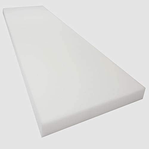 Mybecca 2H x 24W x 72L High Density Upholstery Foam Sheet for Seat Replacement, Cross-Sectional Cushion Pad, Foam Padding, Boat Seat, Benches & Auto Car Seats by Mybecca