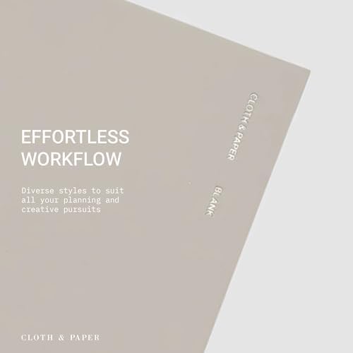 Cloth & Paper Travel Notebook | Blank Notebook – Angora | Pocket Plus Writing Journal 3.2" x 6" | Unlined Notebook for Writing, Sketching, Creative Planning, Journaling & Notes – Soft Touch Cover - Image 5
