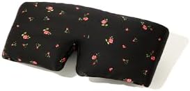 Glow People Silk Sleep Mask – 100% Mulberry Silk Eye Mask for Sleeping, Total Blackout, Cloud-Soft and Adjustable for Beauty Sleep and Travel - Black Rose - Image 2