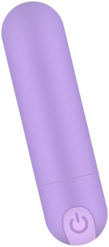 Kverg Mini Massager Waterproof Rechargeable 10 Vibration Light Purple by Aroprank