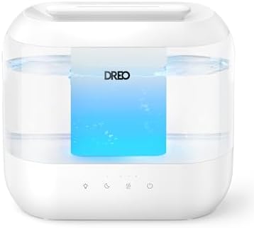 DREO 4L Humidifiers for Bedroom, 36H Runtime, 28 dB Quiet, HM311 by Unknown