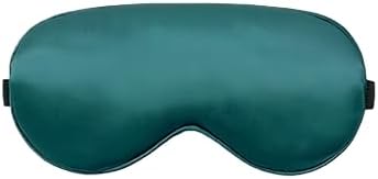 Double-Sided Mulberry Silk Eye Mask, Green by Unknown
