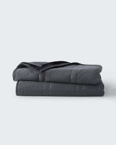 Baloo Weighted Blanket for Adults 20 lb Full/Queen (Midnight, 80"x87") by Baloo