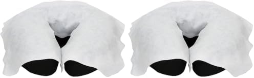 BodyMed Disposable Face Cradle Covers - 4 Pack of 100 Sheets - Medical-Grade, Ultra Soft, Luxurious, Non-Sticking Massage Face Covers/Headrest Covers for Massage Tables & Massage Chairs by BodyMed