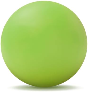 WOVTE Massage Lacrosse Ball for Sore Muscles, Shoulders, Neck, Back, Foot, Body, Deep Tissue, Trigger Point, Muscle Knots, Yoga and Myofascial Release (Green) by WOVTE