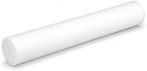 Firm White PE Foam Roller (36" Full Round) by Healthy+You