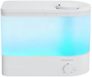 MEGAWISE 6L Humidifier,Ultrasonic Cool Mist Humidifier with Top Fill Design by MEGAWISE