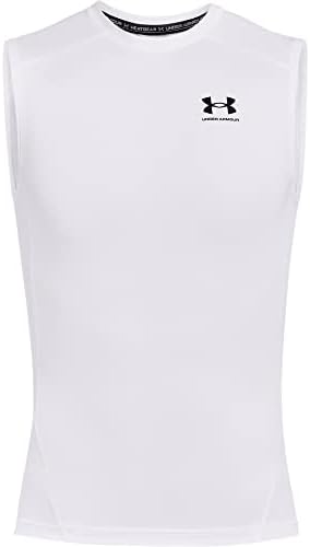 Under Armour Men's HeatGear Compression Sleeveless T-Shirt - Image 5