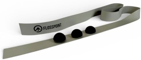FlossPoint Recovery Band with Removable ShearPoints — Move While You Mobilize | Soft Tissue Mobilization Tool for Calf, Foot, Quad, Hamstring & Forearm by CTMBAND