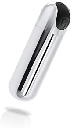 Shiatsu Back and Neck Deep Tissue10 Modes Quiet Massage Stick Tool, Handheld Travel Pocket Portable Cordless Soft Toy Silver - Image 2